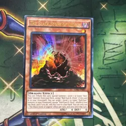 Yugioh! The Black Stone of Legend LDK2-ENJ05 Ultra Rare 1st Edition VLP - Image 1