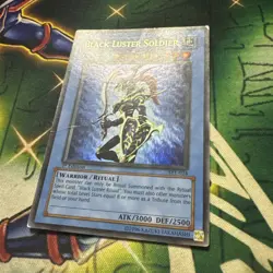 Yugioh! Black Luster Soldier SYE-024 Ultra Rare 1st Edition HP - Image 2