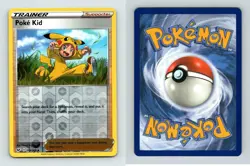 Poke Kid #173/202 Sword & Shield Base Set Reverse Holo Uncommon Pokemon TCG Card - Image 2