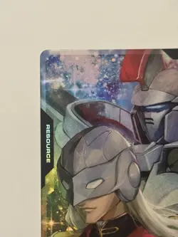 SDCC 2025 PROMO HOLO GUNDAM Card Game Resource RP-002 NM+ - Image 2