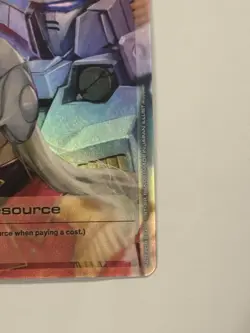 SDCC 2025 PROMO HOLO GUNDAM Card Game Resource RP-002 NM+ - Image 4