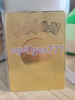 NEW Charizard VMAX 999999point Gold Metal Pokemon Card Collectible Gift - Image 4