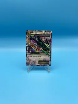 M Rayquaza EX Holo 76/108 – Roaring Skies – LP – 2015 Pokémon Card - Image 1