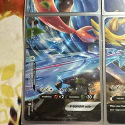 Zacian V-Union [Set of 4] SWSH: Sword & Shield Promo Cards Holo NM - Image 7
