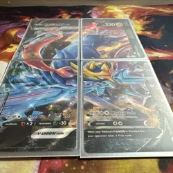 Zacian V-Union [Set of 4] SWSH: Sword & Shield Promo Cards Holo NM - Image 9