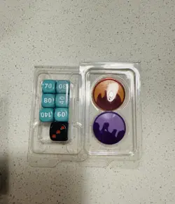 Destined Rivals Dice, energy cards and Coins From ETB + Holos - Image 5