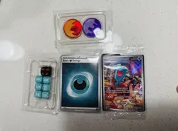 Destined Rivals Dice, energy cards and Coins From ETB + Holos - Image 7
