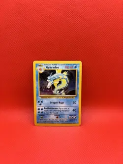 Gyarados 6/102 Holo Base Set Pokemon Card WOTC Played - Image 3