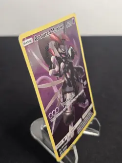 Armored Mewtwo SM228 Black Star Promo Holo Pokemon Card Moderately Heavy Played - Image 10