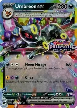 Umbreon ex - (Prismatic Evolutions Stamp) 060/131 Miscellaneous Cards & Products Holo - Image 1