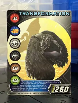 Bakugan Battle Brawlers B1 Darkus Tigrerra Open Core & Card - Image 9