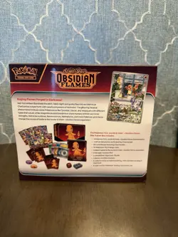 Pokemon TCG Scarlet & Violet Obsidian Flames - Elite Trainer Box ETB - SEALED - Image 2