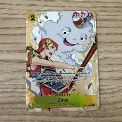 ONE PIECE CARD DIVINE SPEED- ZEUS RARE ALT ART OP11-106 - ENGLISH - Image 1