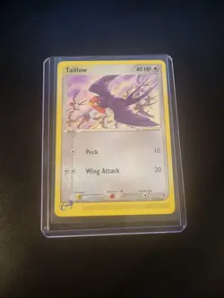 TAILLOW - 72/109 - NON-HOLO - EX Ruby and Sapphire - e-READER Pokemon Card - Image 3
