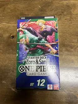 One Piece Card Game: Zoro & Sanji Starter Deck Sealed/New ST-12-English - Image 4