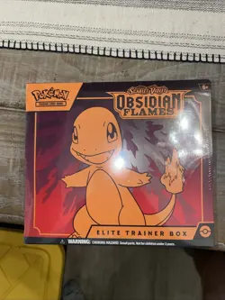Pokémon: Scarlet & Violet 3: Obsidian Flames Elite Trainer Box - 9 Packs - Image 1