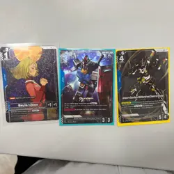 GUNDAM TCG CARD GAME GUNDAM LR+ HOLO FOIL ENGLISH Bundle NEWTYPE NEW - Image 1