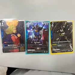 GUNDAM TCG CARD GAME GUNDAM LR+ HOLO FOIL ENGLISH Bundle NEWTYPE NEW - Image 2