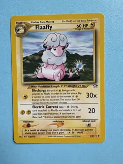 Flaaffy 34/111 Neo Genesis Pokemon Card NM - Image 8