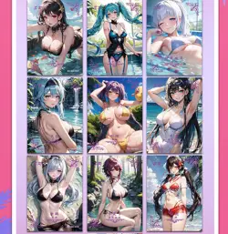 Goddess Summer Whispers Spicy Premium Art Trading Cards Booster Box Anime Waifu - Image 4