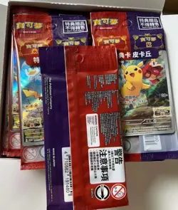 Pokemon Chinese Card Pikachu 001/SV-P Scarlet & Violet Promo Factory Sealed HOT - Image 4