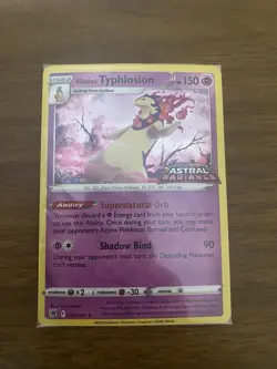 Hisuian Typhlosion 052/189 Astral Radiance GameStop Promo - Pokémon Card  Sealed - Image 1