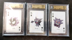 Gastly, Haunter, Gengar - BGS 9.5 - Pokemon Leafgreen Poker Deck Playing Cards - Image 12