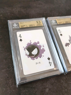 Gastly, Haunter, Gengar - BGS 9.5 - Pokemon Leafgreen Poker Deck Playing Cards - Image 13