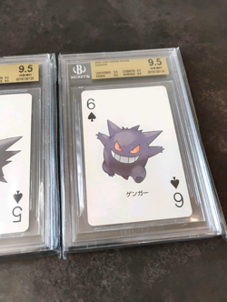Gastly, Haunter, Gengar - BGS 9.5 - Pokemon Leafgreen Poker Deck Playing Cards - Image 15