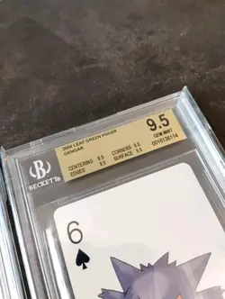 Gastly, Haunter, Gengar - BGS 9.5 - Pokemon Leafgreen Poker Deck Playing Cards - Image 7