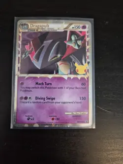 Dragapult Prime SWSH132 Holo Promo Pokemon Card Ultra Rare - Image 1