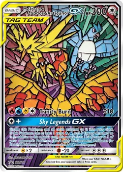 Moltres & Zapdos & Articuno GX SM210 Sm Holo - Image 1