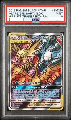 Moltres & Zapdos & Articuno GX SM210 Sm Holo - Image 4