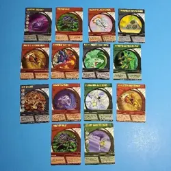 Bakugan Card Lot 14 Random Battle Brawlers Non Metal Paper Cards - Image 7