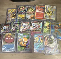 Pokemon Card Lot of 15 cards - EX, Mega, Full Art - - Image 15