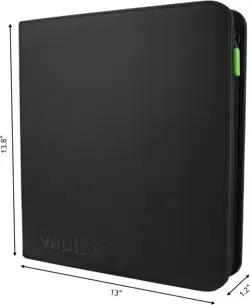 Vault X 12-Pocket Trading Card Binder Black – Holds 480 Cards TCG Album - Image 6