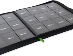 Vault X 12-Pocket Trading Card Binder Black – Holds 480 Cards TCG Album - Image 7