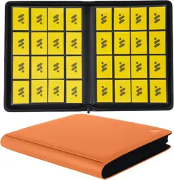 Premium 1000+ Pockets Card Binder,16 Pockets Card Binder Ringless Side Loading T - Image 31