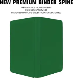 Premium 1000+ Pockets Card Binder,16 Pockets Card Binder Ringless Side Loading T - Image 47