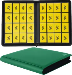 Premium 1000+ Pockets Card Binder,16 Pockets Card Binder Ringless Side Loading T - Image 49
