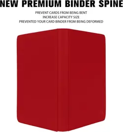Premium 1000+ Pockets Card Binder,16 Pockets Card Binder Ringless Side Loading T - Image 75