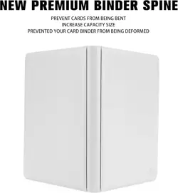 Premium 1000+ Pockets Card Binder,16 Pockets Card Binder Ringless Side Loading T - Image 89