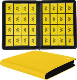 Premium 1000+ Pockets Card Binder,16 Pockets Card Binder Ringless Side Loading T - Image 99