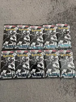 Pokemon Cards Game - Scarlet & Violet sv11B Black Bolt x 10 Pack JP New F/S - Image 1