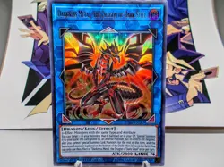 Darkness Metal the Dragon of Dark Steel ultra rare yu-gi-oh trading card singles - Image 1