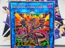 Darkness Metal the Dragon of Dark Steel ultra rare yu-gi-oh trading card singles - Image 8