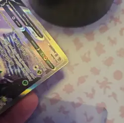 RAW NEAR Mint Pokémon Celebi V 245/264 Alt Full Art Fusion Strike - Image 8