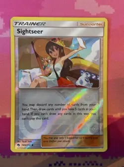 Pokémon  -Sightseer - 189/214 - Reverse Holo  - Lost Thunder - NM/M - Image 1