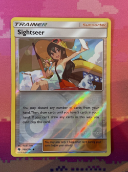 Pokémon  -Sightseer - 189/214 - Reverse Holo  - Lost Thunder - NM/M - Image 2