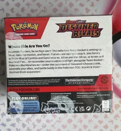 Pokémon TCG Destined Rivals Sealed Booster Box 36 Packs - Image 3